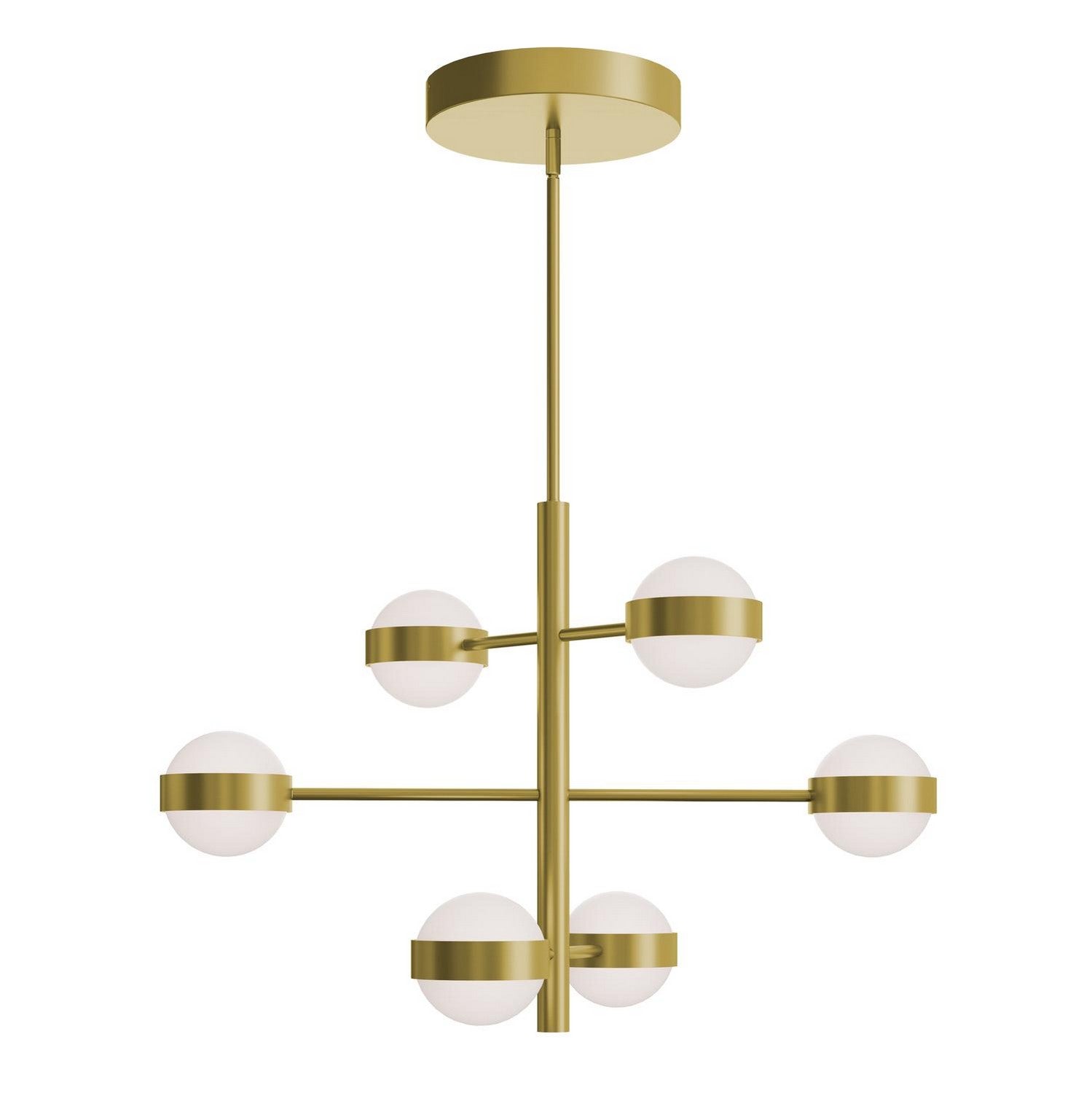 AFX Lighting - VRNP3X6LAJUDLB - LED Pendant - Verona - Light Antique Brass