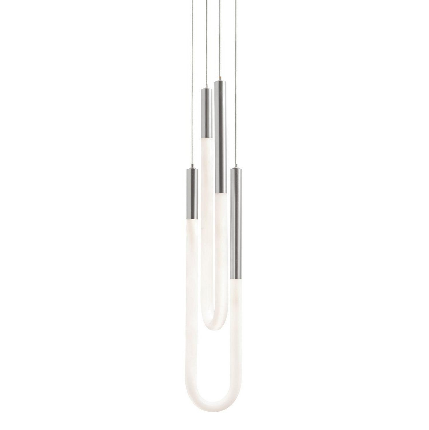 AFX Lighting - ADEP0606LAJUDSN - LED Pendant - Adel - Satin Nickel
