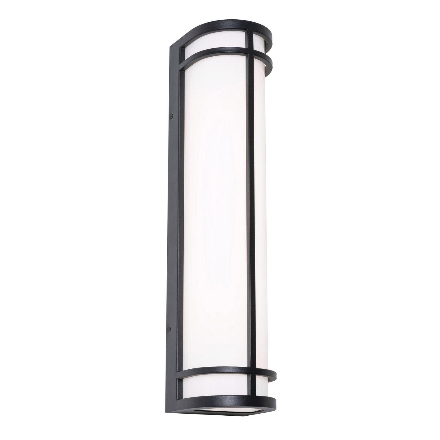 AFX Lighting - CRNW0624LAJUDBK - LED Outdoor Wall Sconce - Crain - Black