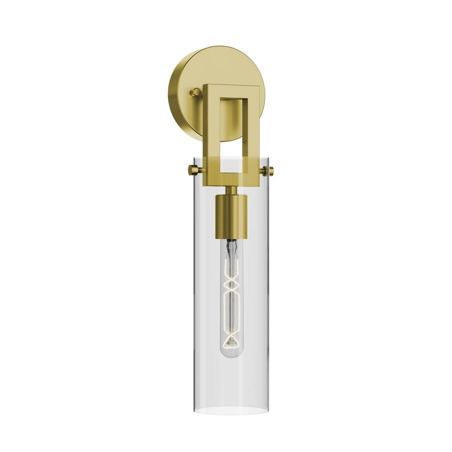 AFX Lighting - HOUS0517MBLB - One Light Wall Sconce - Houston - Light Antique Brass