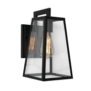 AFX Lighting - JOPW0712MBBK - One Light Outdoor Wall Sconce - Joplin - Black