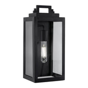 AFX Lighting - KANW0714MBBK - One Light Outdoor Wall Sconce - Kansas - Black