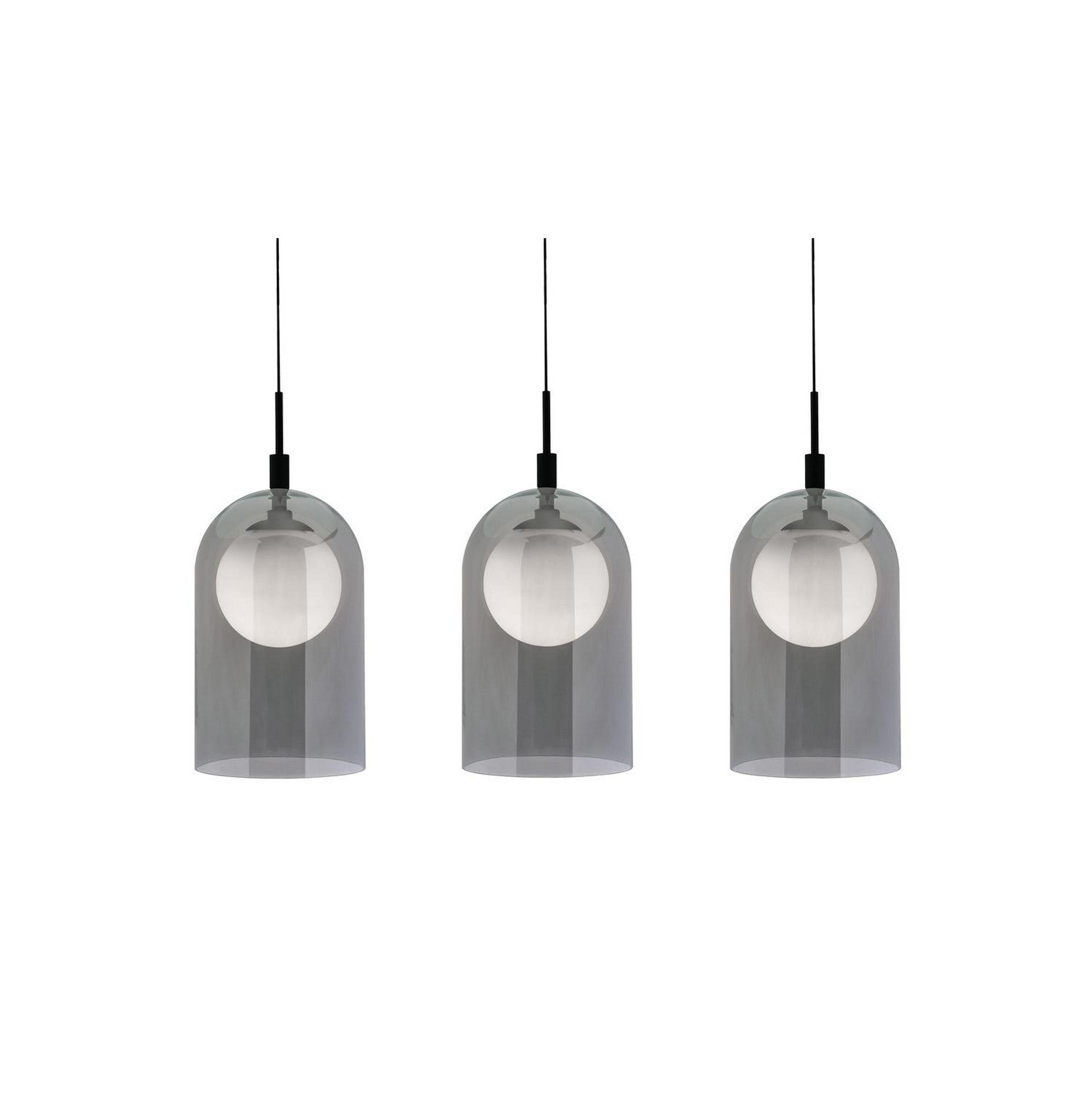 AFX Lighting - KRNP08L30D1BKLNR3 - LED Linear Pendant - Kiran - Black