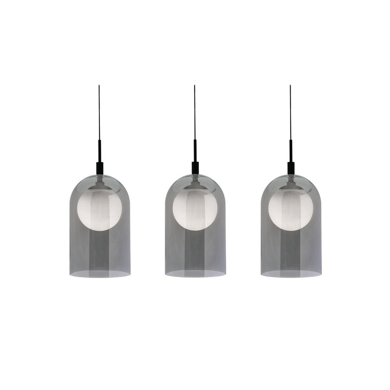AFX Lighting - KRNP08L30D1BKLNR3 - LED Linear Pendant - Kiran - Black