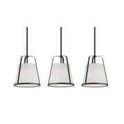 AFX Lighting - LIZP10MBBKLNR3 - Three Light Linear Pendant - Lizzette - Black