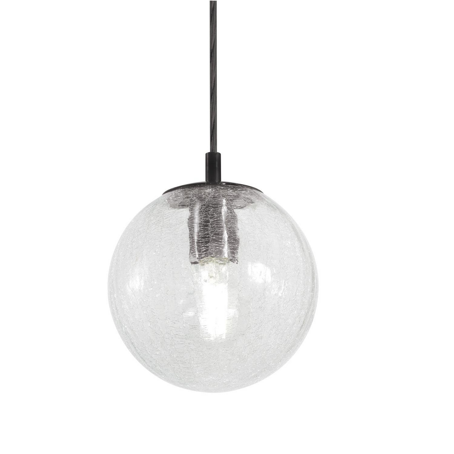 AFX Lighting - PLAP07MBBK - One Light Pendant - Palla - Black