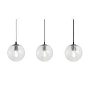 AFX Lighting - PLAP07MBBKLNR3 - Three Light Linear Pendant - Palla - Black