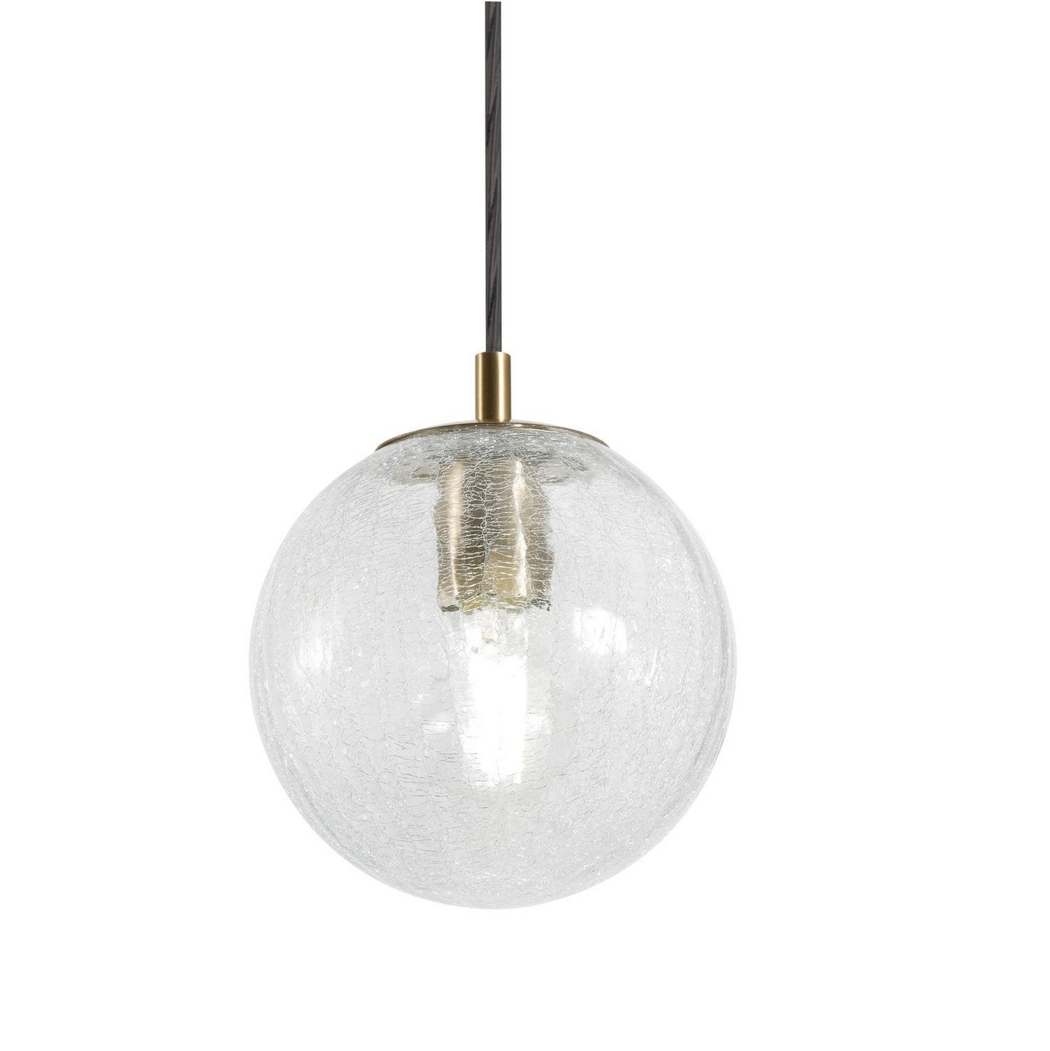 AFX Lighting - PLAP07MBLB - One Light Pendant - Palla - Light Antique Brass