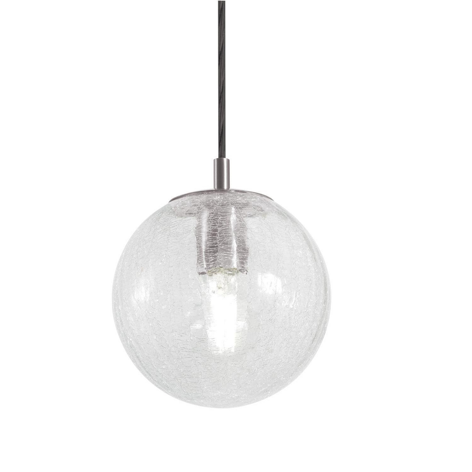 AFX Lighting - PLAP07MBSN - One Light Pendant - Palla - Satin Nickel