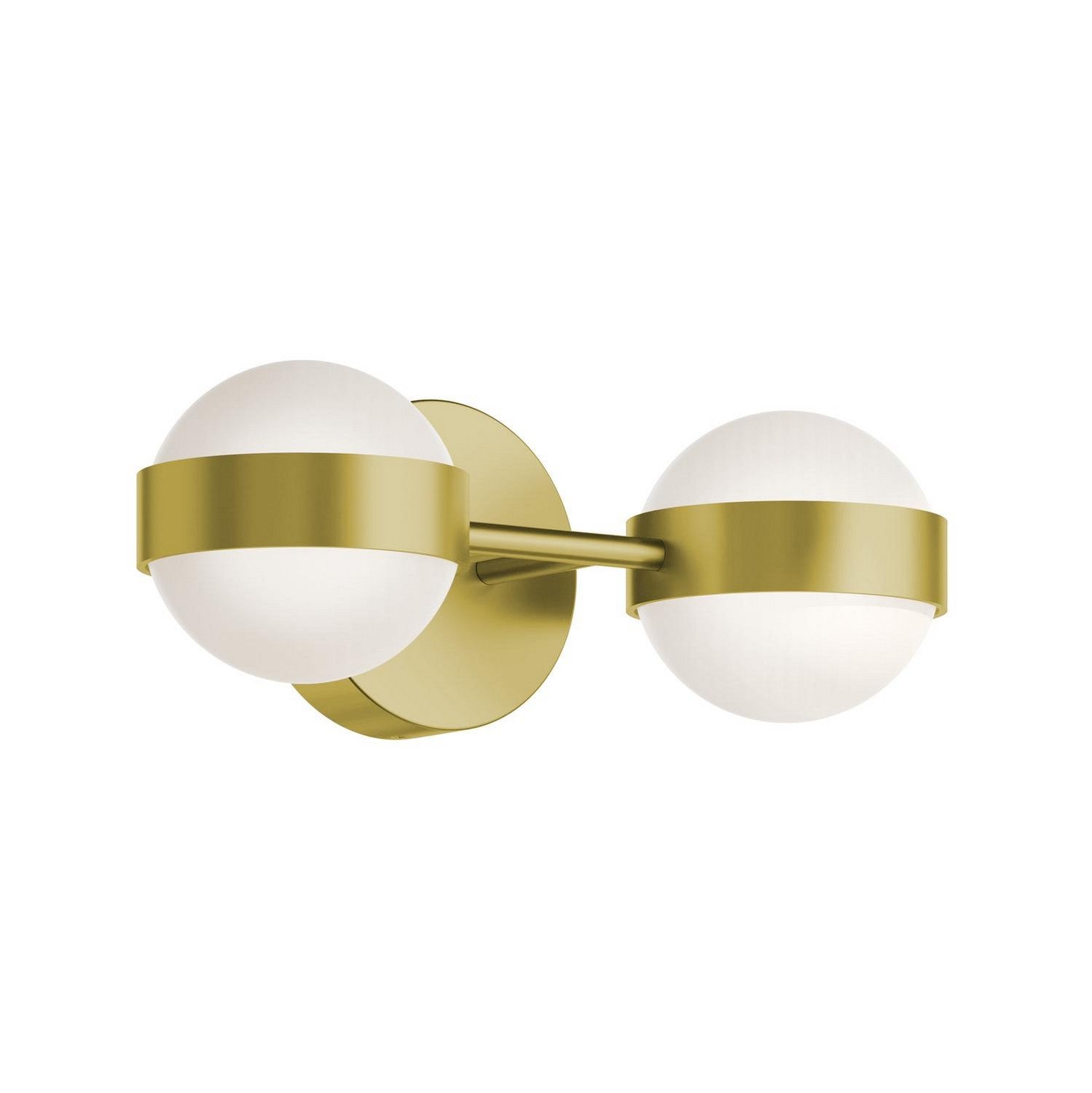 AFX Lighting - VRNV1407LAJUDLB - LED Vanity - Verona - Satin Brass