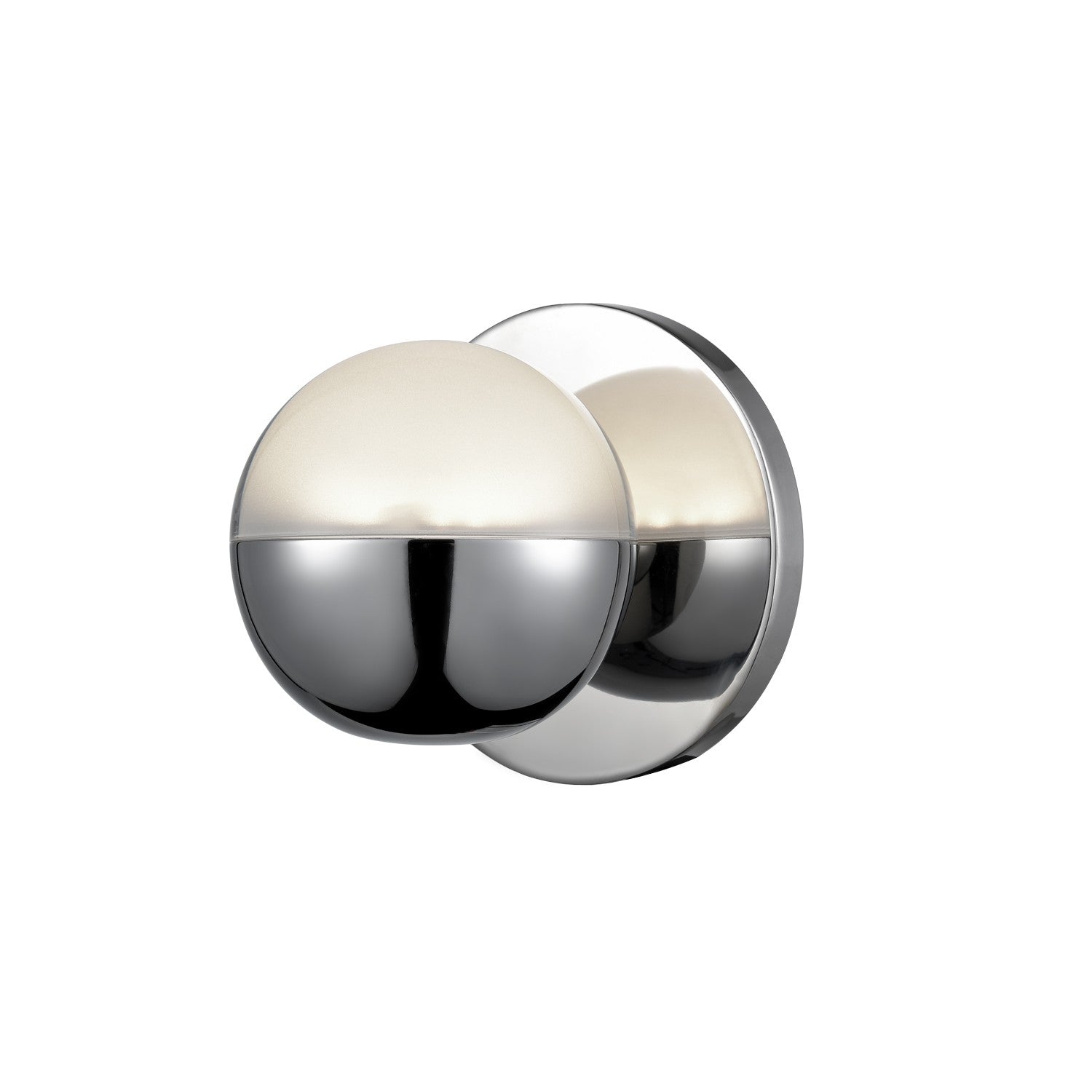 Kuzco Lighting - WS47305-CH-2700K - LED Wall Sconce - Pluto - Chrome