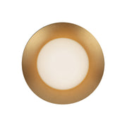Kuzco Lighting - WS77909-BG/OP - LED Wall Sconce - Cleo - Brushed Gold/Opal Glass