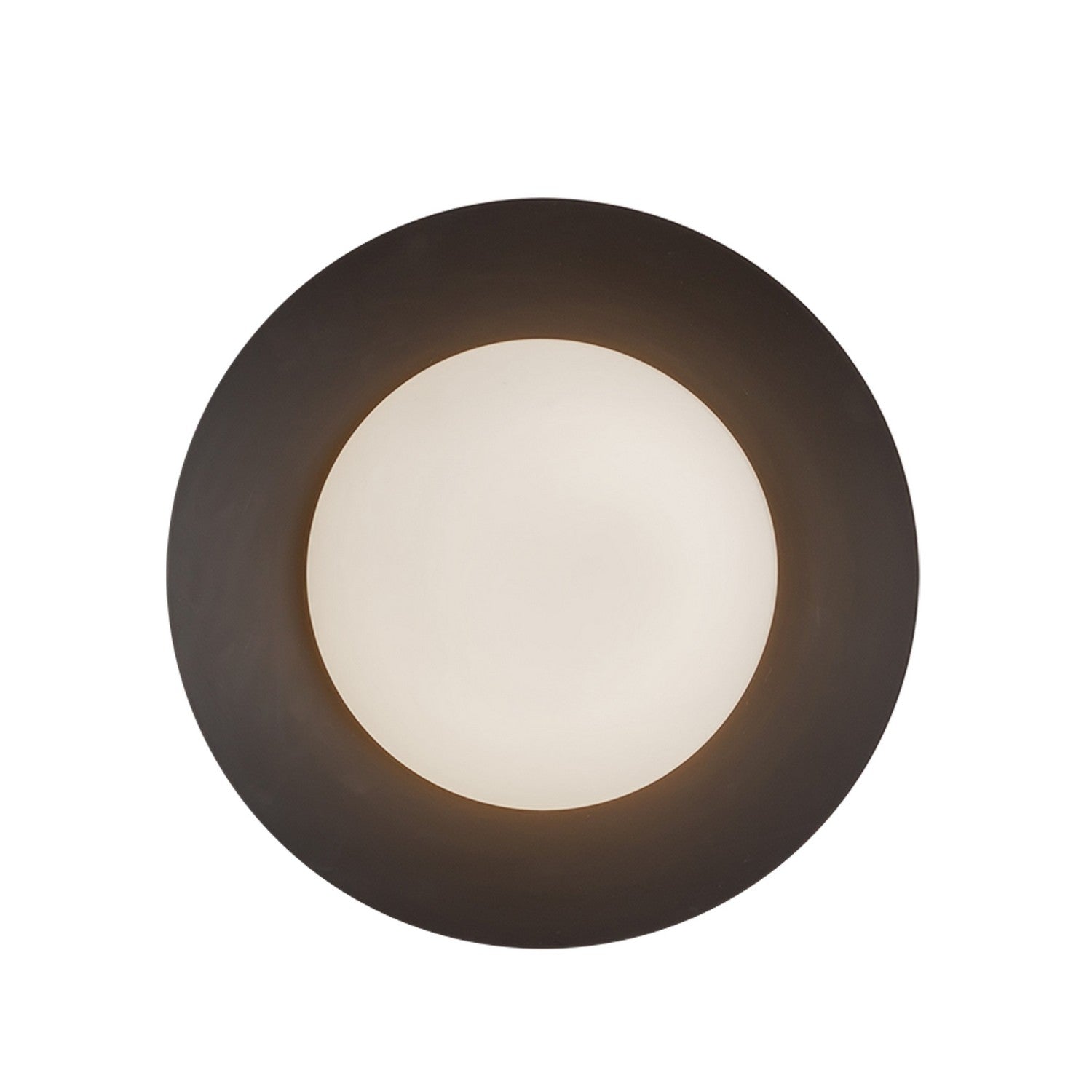 Kuzco Lighting - WS77909-BK/OP - LED Wall Sconce - Cleo - Black/Opal Glass