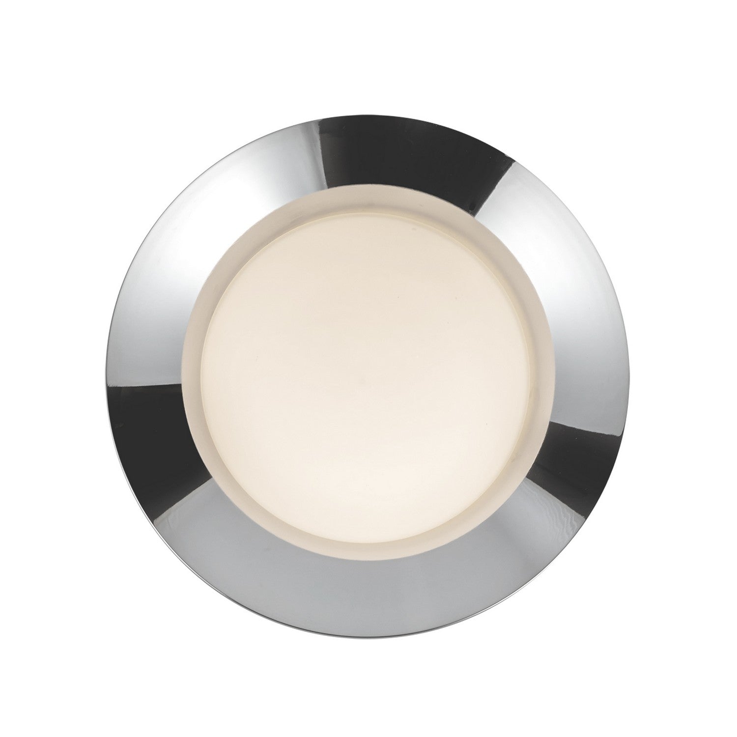 Kuzco Lighting - WS77909-CH/OP - LED Wall Sconce - Cleo - Chrome/Opal Glass
