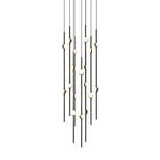 Sonneman - 2012.33W-22 - LED Pendant - Constellation - Espresso Black