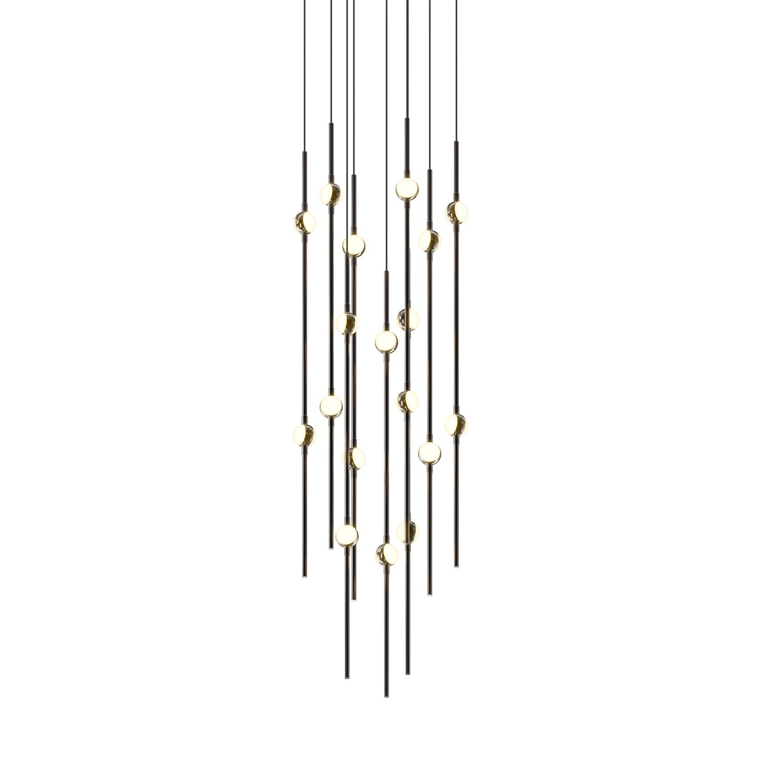 Sonneman - 2012.33W-22 - LED Pendant - Constellation - Espresso Black
