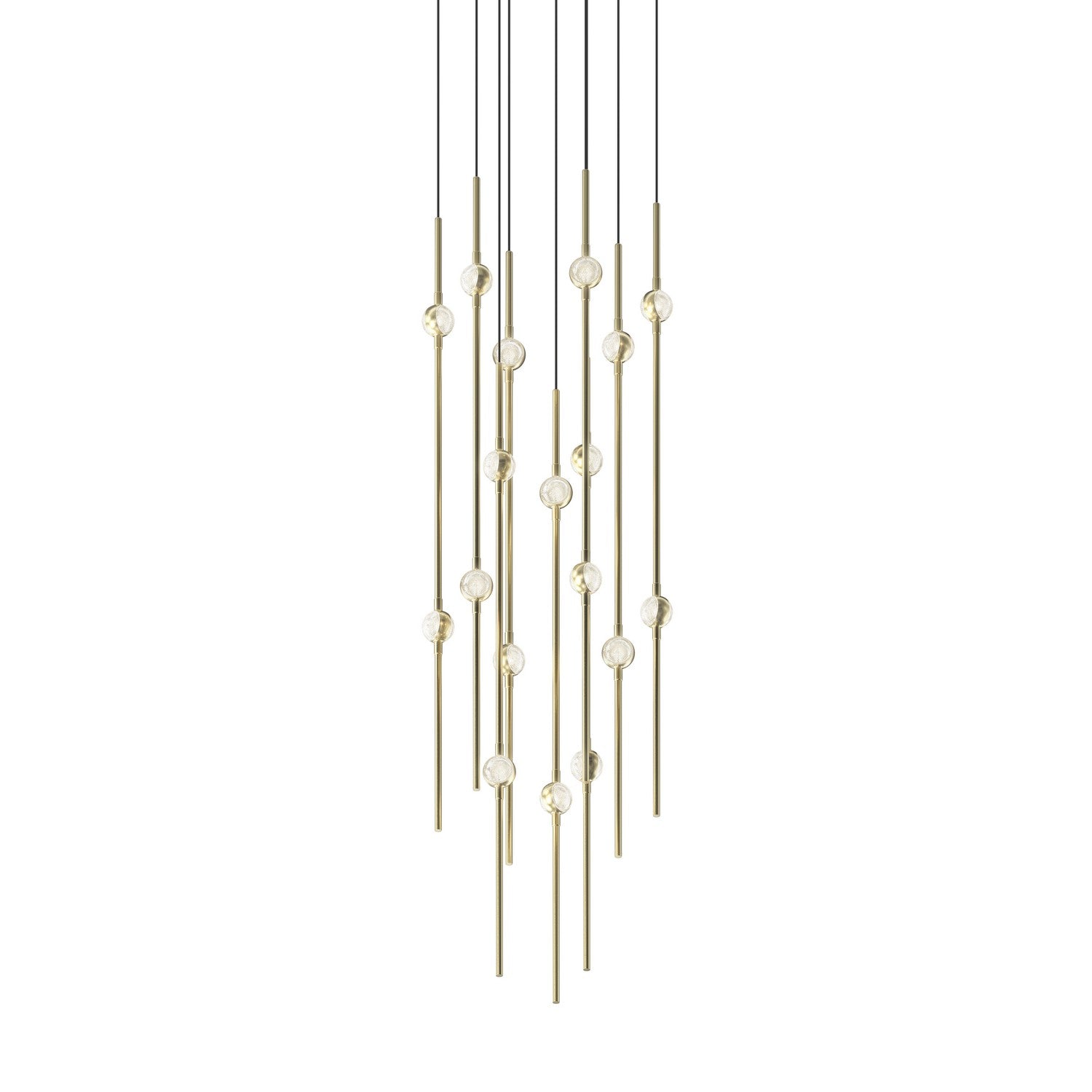 Sonneman - 2012.38C-27-J20 - LED Pendant - Constellation - Satin Brass