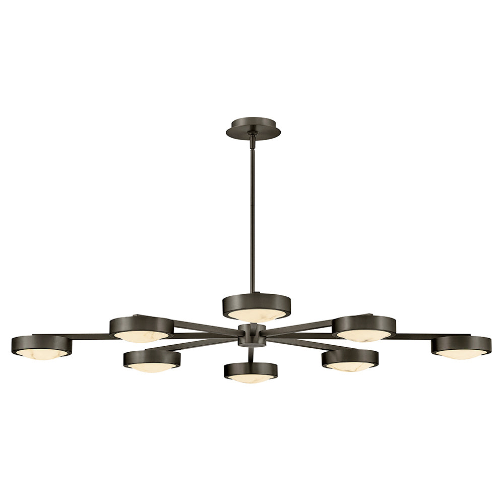 Fredrick Ramond - FR31014BX - LED Semi Flush Mount - Cava - Black Oxide