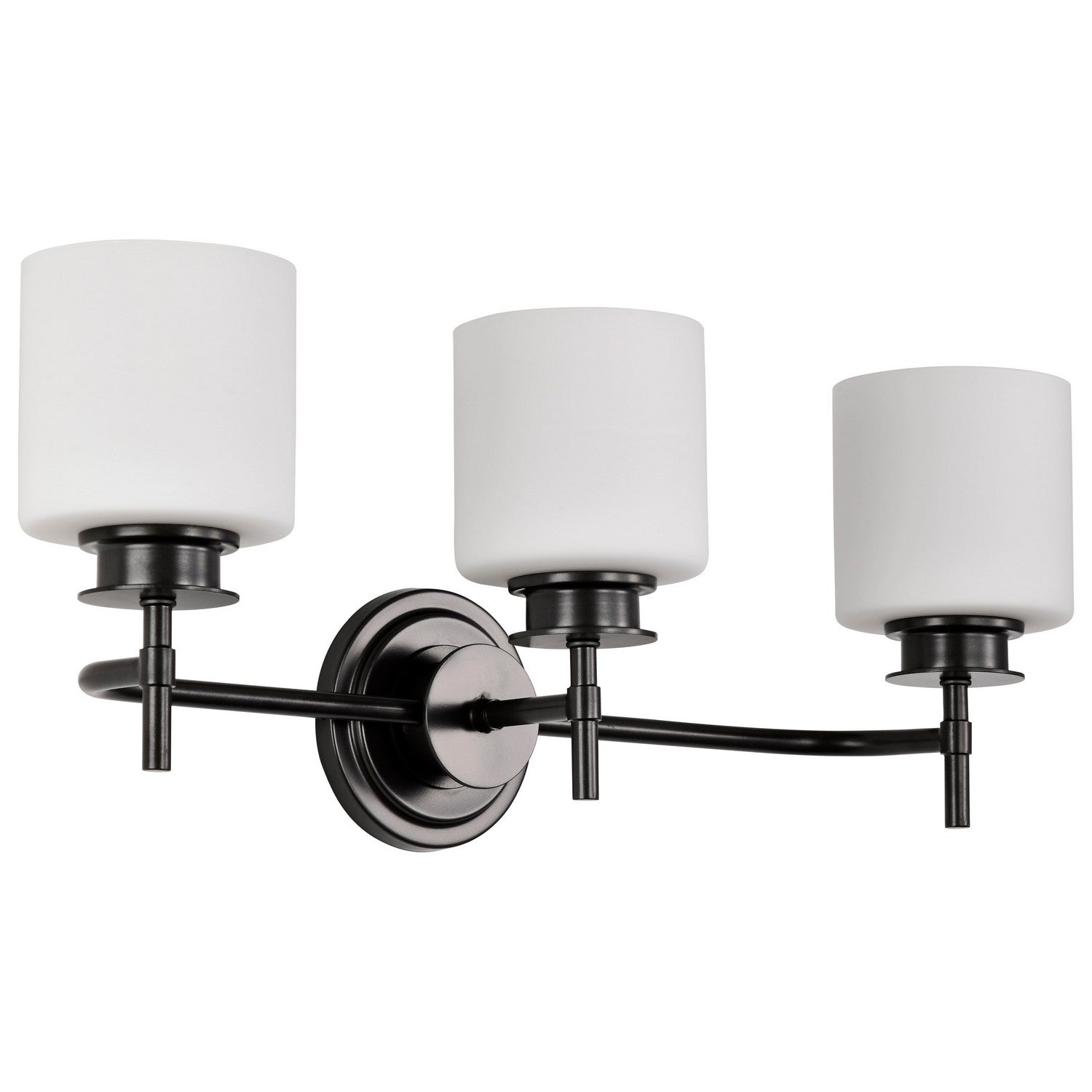 Nuvo Lighting - 60-8033 - Three Light Vanity - Warren - Gun Metal