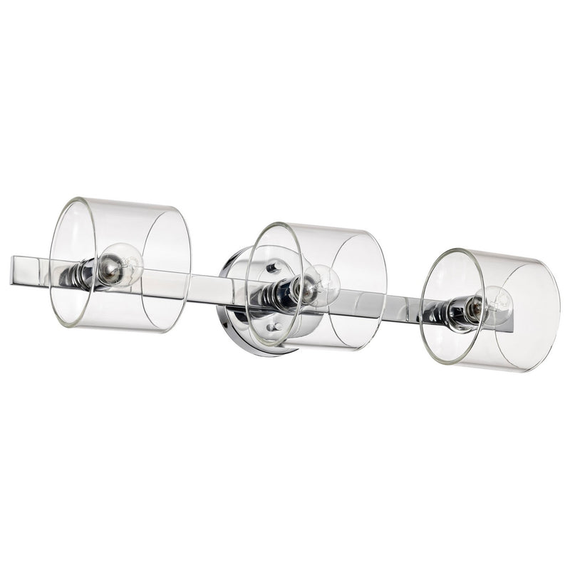 Nuvo Lighting - 60-8073 - Three Light Vanity - Marlowe - Polished Nickel