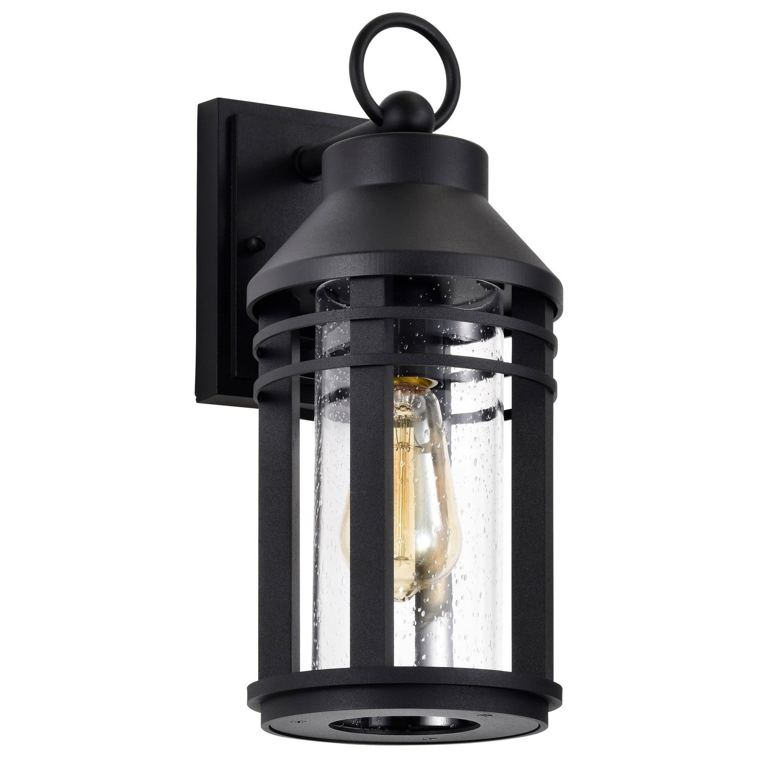 Nuvo Lighting - 60-8102 - One Light Wall Lantern - Wilton - Matte Black