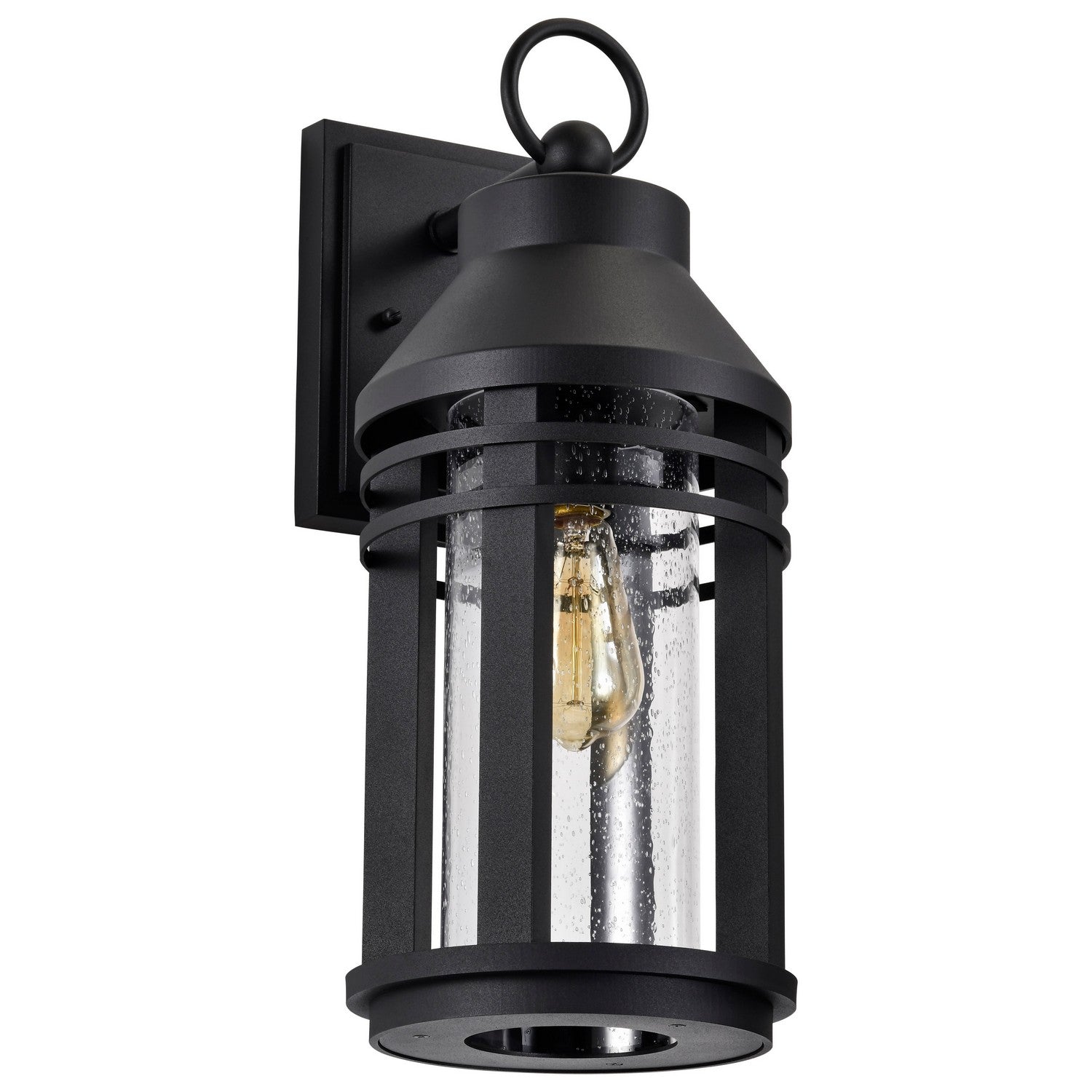 Nuvo Lighting - 60-8103 - One Light Wall Lantern - Wilton - Matte Black