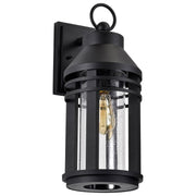 Nuvo Lighting - 60-8103 - One Light Wall Lantern - Wilton - Matte Black