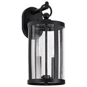Nuvo Lighting - 60-8112 - Two Light Wall Lantern - Broadstone - Matte Black