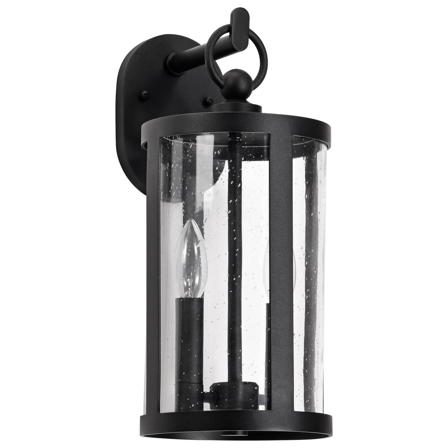 Nuvo Lighting - 60-8113 - Two Light Wall Lantern - Broadstone - Matte Black