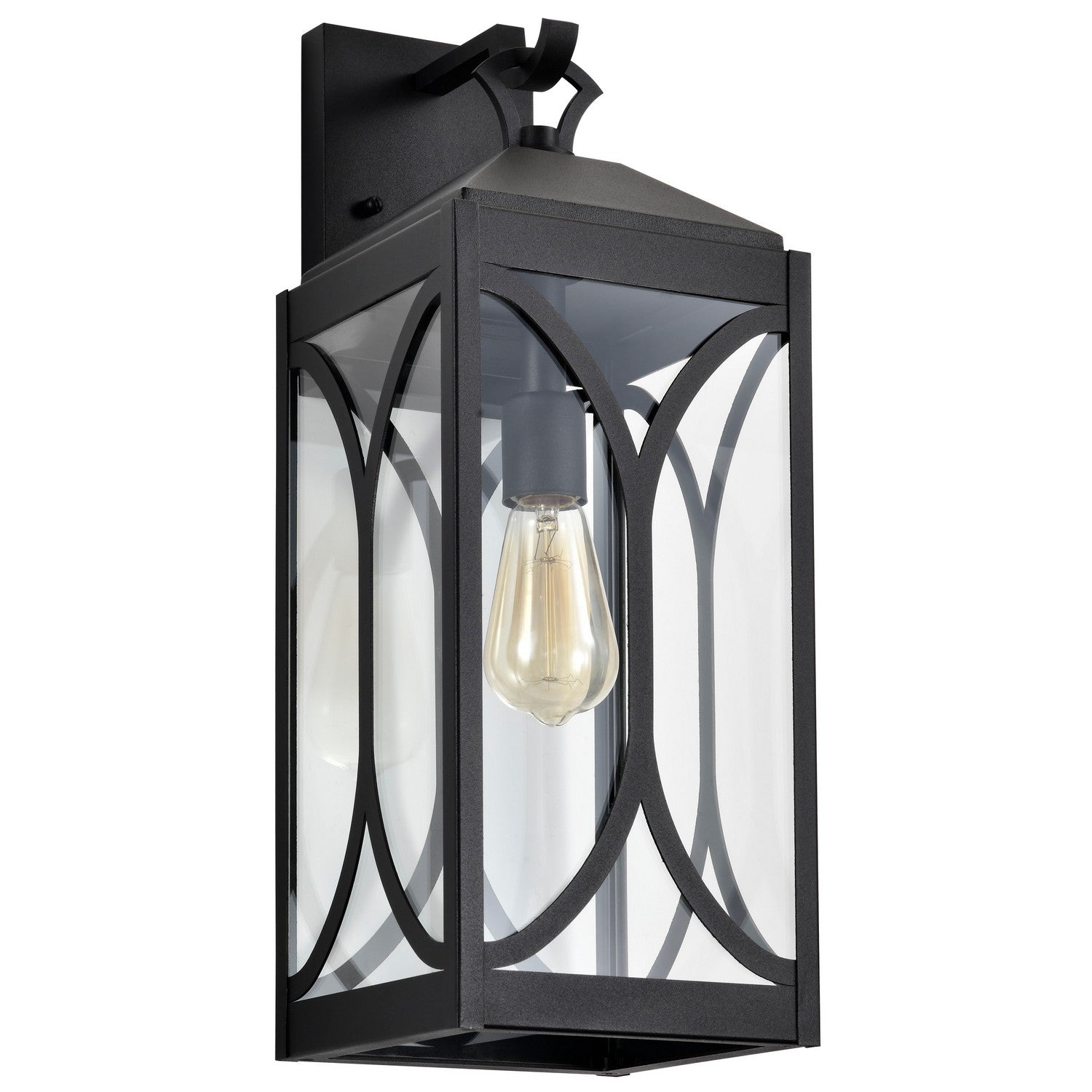 Nuvo Lighting - 60-8123 - One Light Wall Lantern - Oaklyn - Matte Black