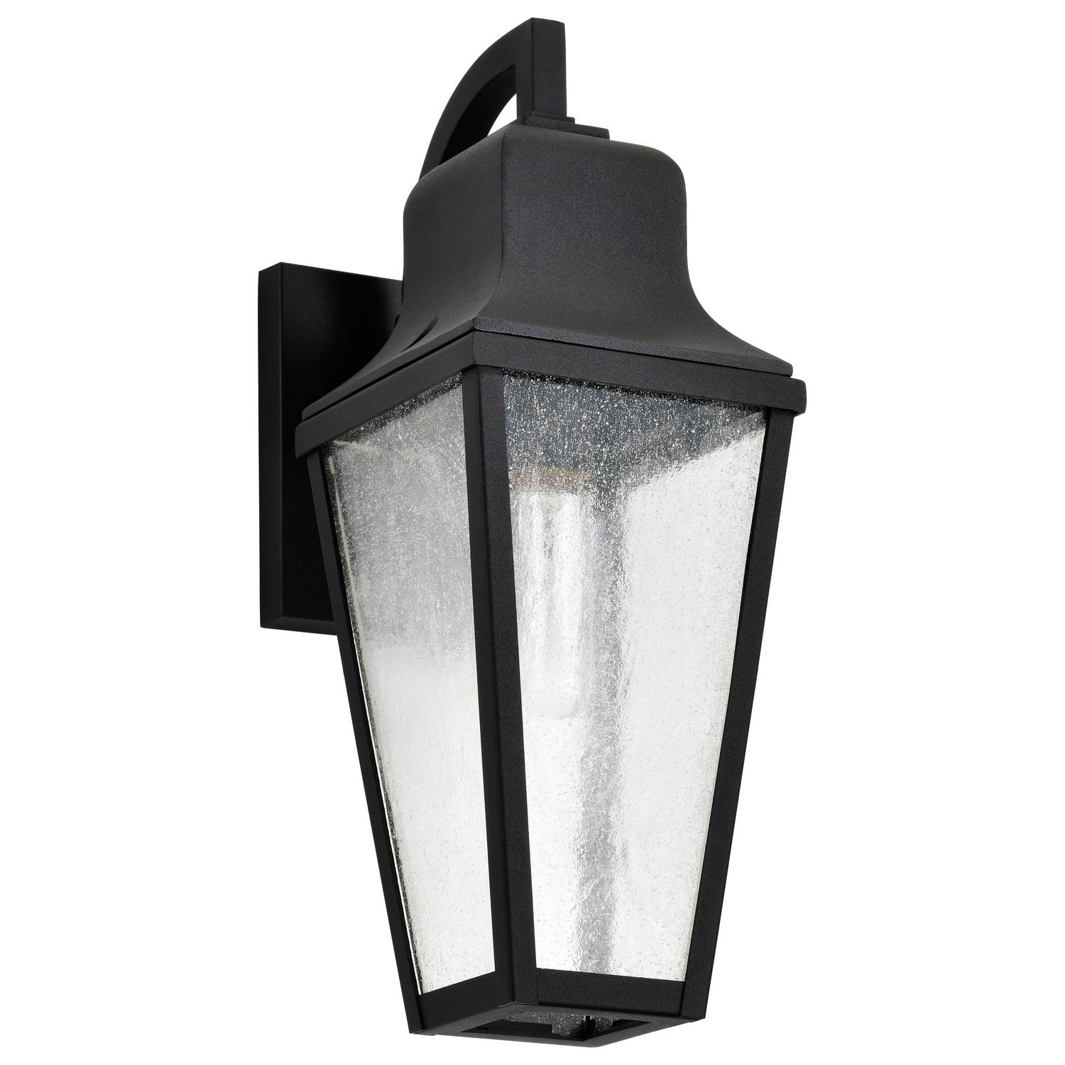 Nuvo Lighting - 60-8132 - One Light Wall Lantern - Lawrence - Matte Black