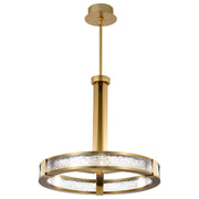 Nuvo Lighting - 62-2013 - LED Pendant - Darrow - Vintage Brass