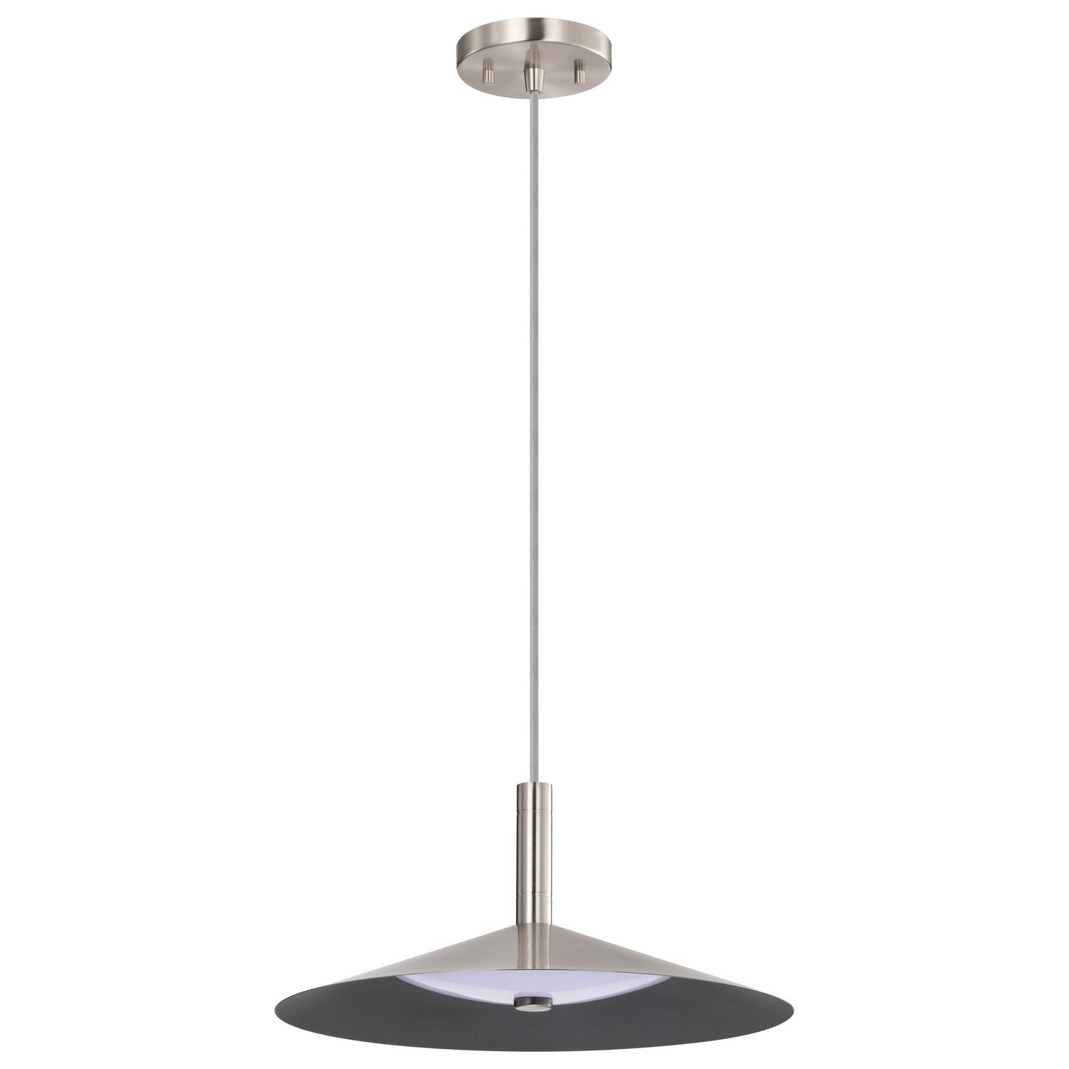 Nuvo Lighting - 62-2082 - LED Pendant - Corrine - Brushed Nickel