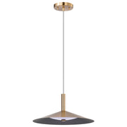 Nuvo Lighting - 62-2092 - LED Pendant - Corrine - Burnished Brass