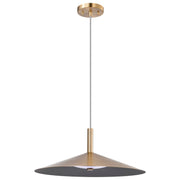 Nuvo Lighting - 62-2093 - LED Pendant - Corrine - Burnished Brass