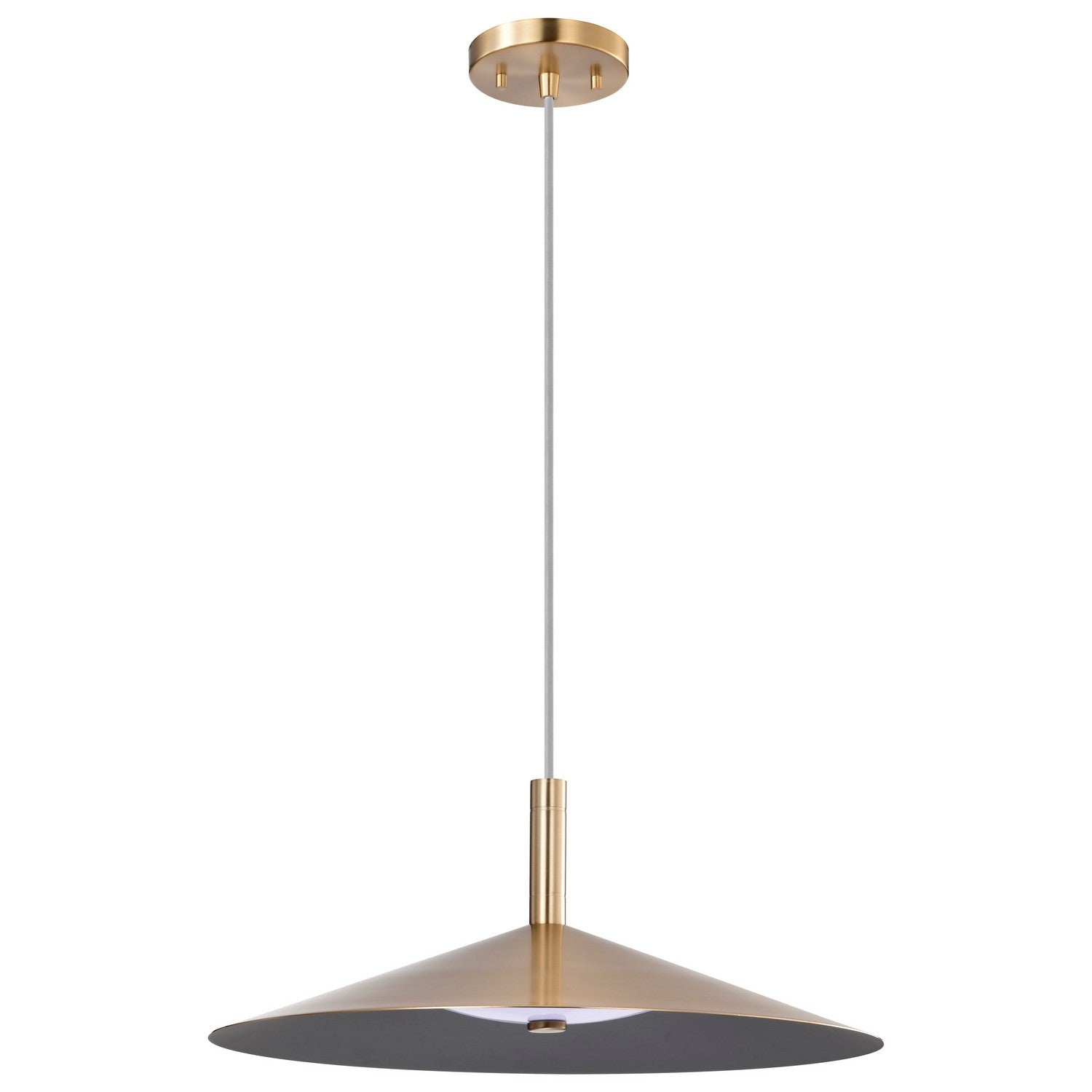 Nuvo Lighting - 62-2093 - LED Pendant - Corrine - Burnished Brass