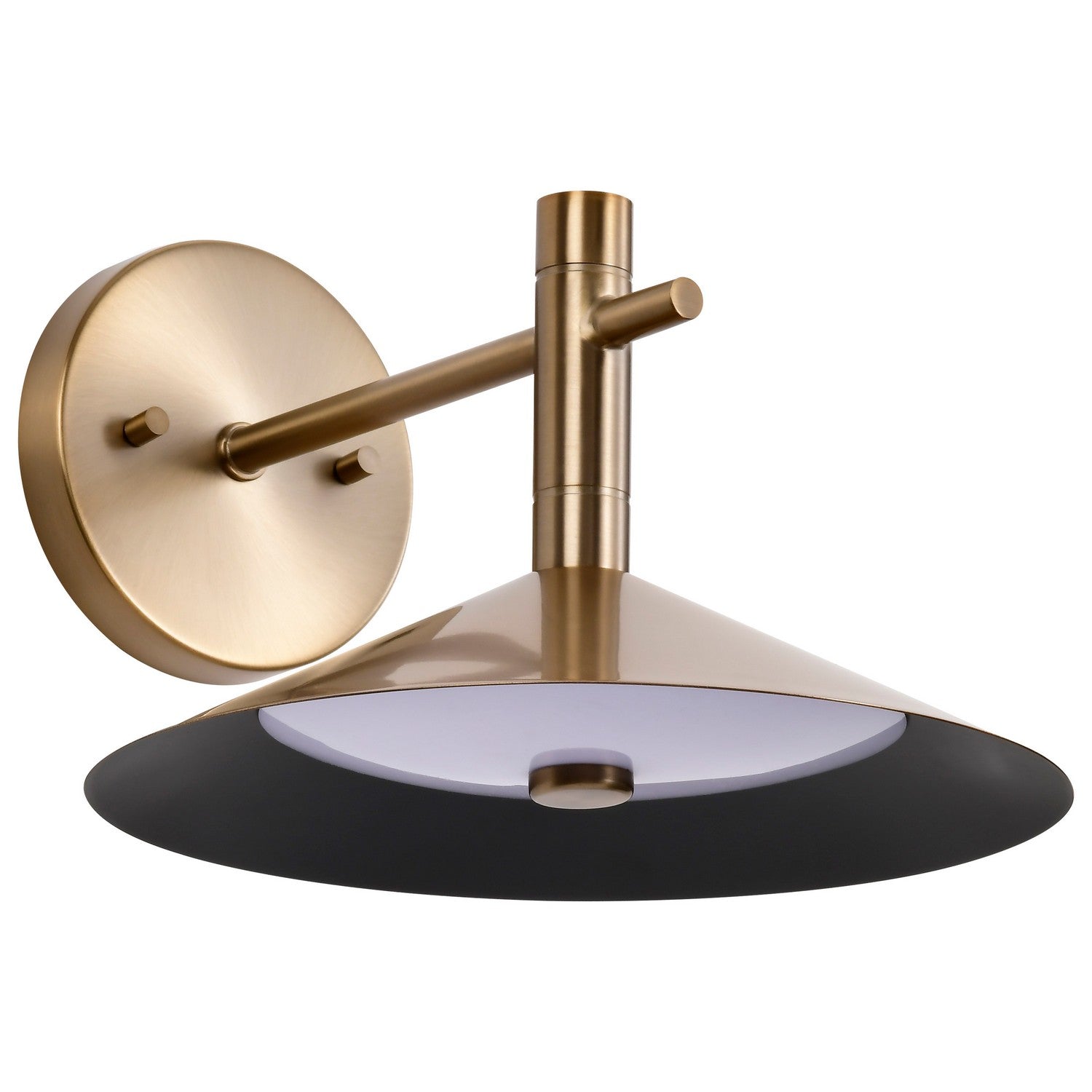 Nuvo Lighting - 62-2094 - LED Wall Sconce - Corrine - Burnished Brass