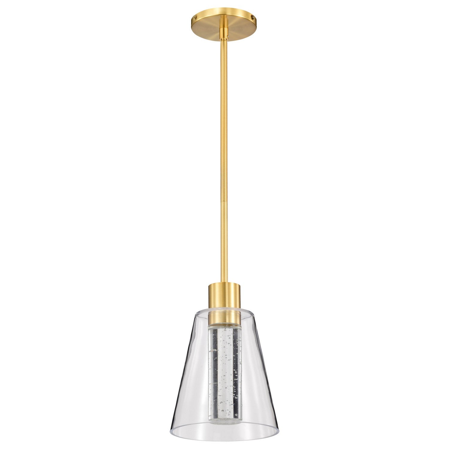 Nuvo Lighting - 62-2181 - LED Pendant - Aura - Brushed Brass