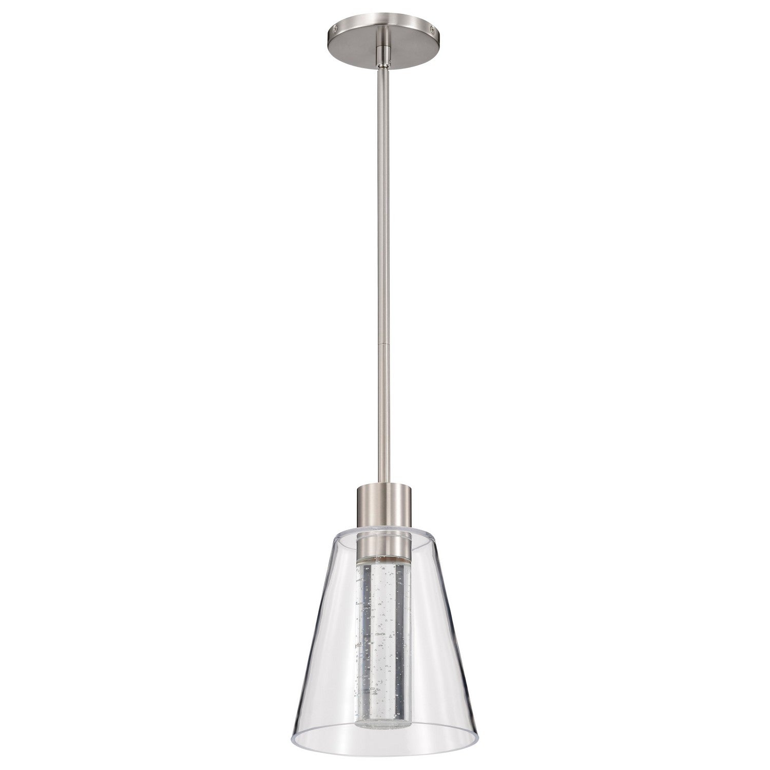 Nuvo Lighting - 62-2191 - LED Pendant - Aura - Brushed Nickel