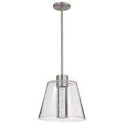 Nuvo Lighting - 62-2192 - LED Pendant - Aura - Brushed Nickel