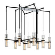 Troy Lighting - F6199-TRN/PC - Nine Light Linear - Xavier - Vintage Iron