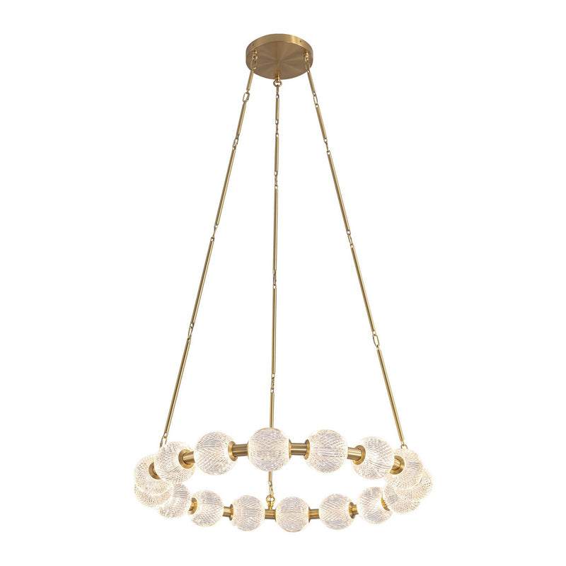 Alora - CH321032NB-UNV-010 - LED Chandelier - Marni - Natural Brass