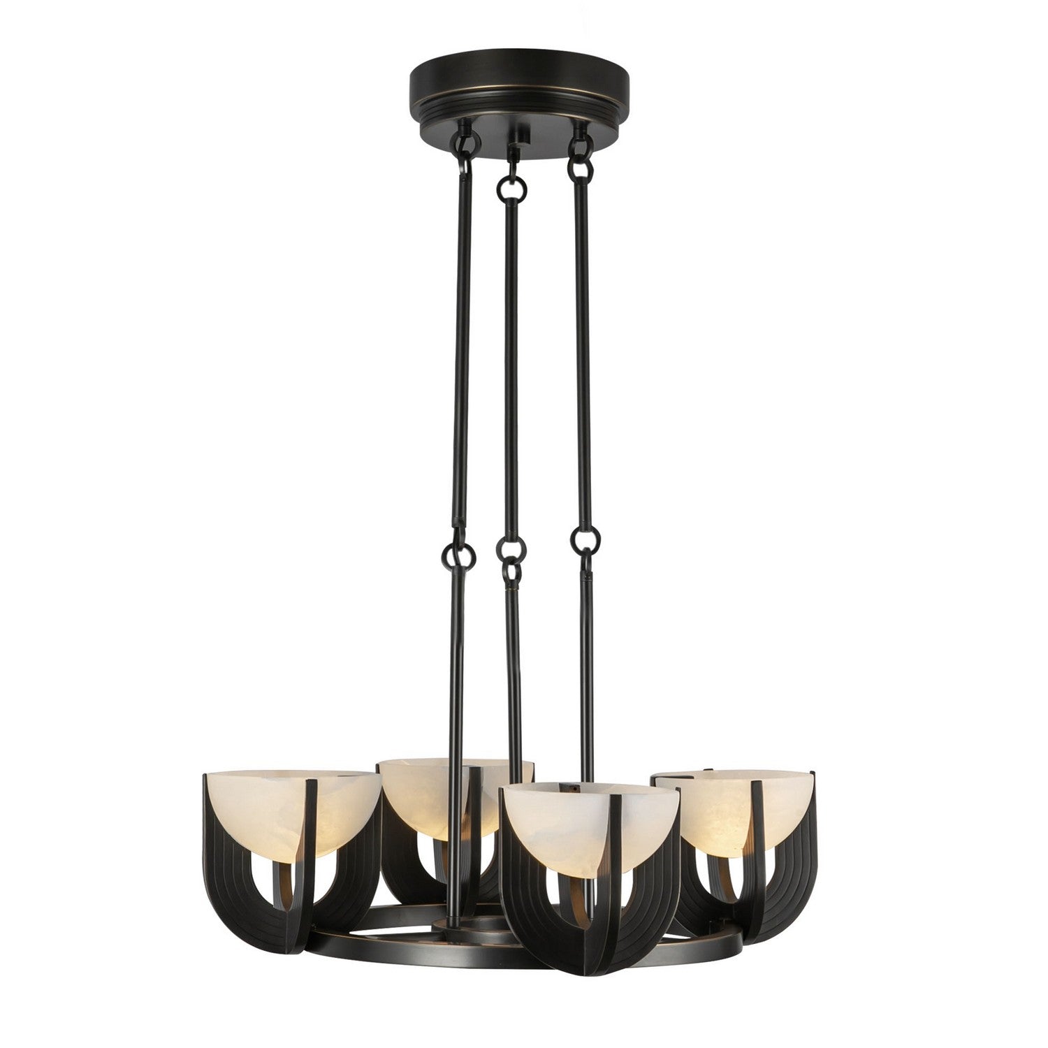 Alora - CH362423UBAR-UNV - LED Chandelier - Colette - Urban Bronze/Alabaster