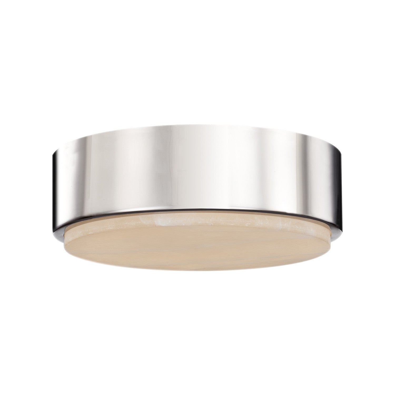 Alora - FM325108PNAR-5CCT - LED Flush Mount - Blanco - Polished Nickel/Alabaster