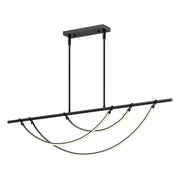Alora - LP317460UB - LED Linear Pendant - Aryas - Urban Bronze