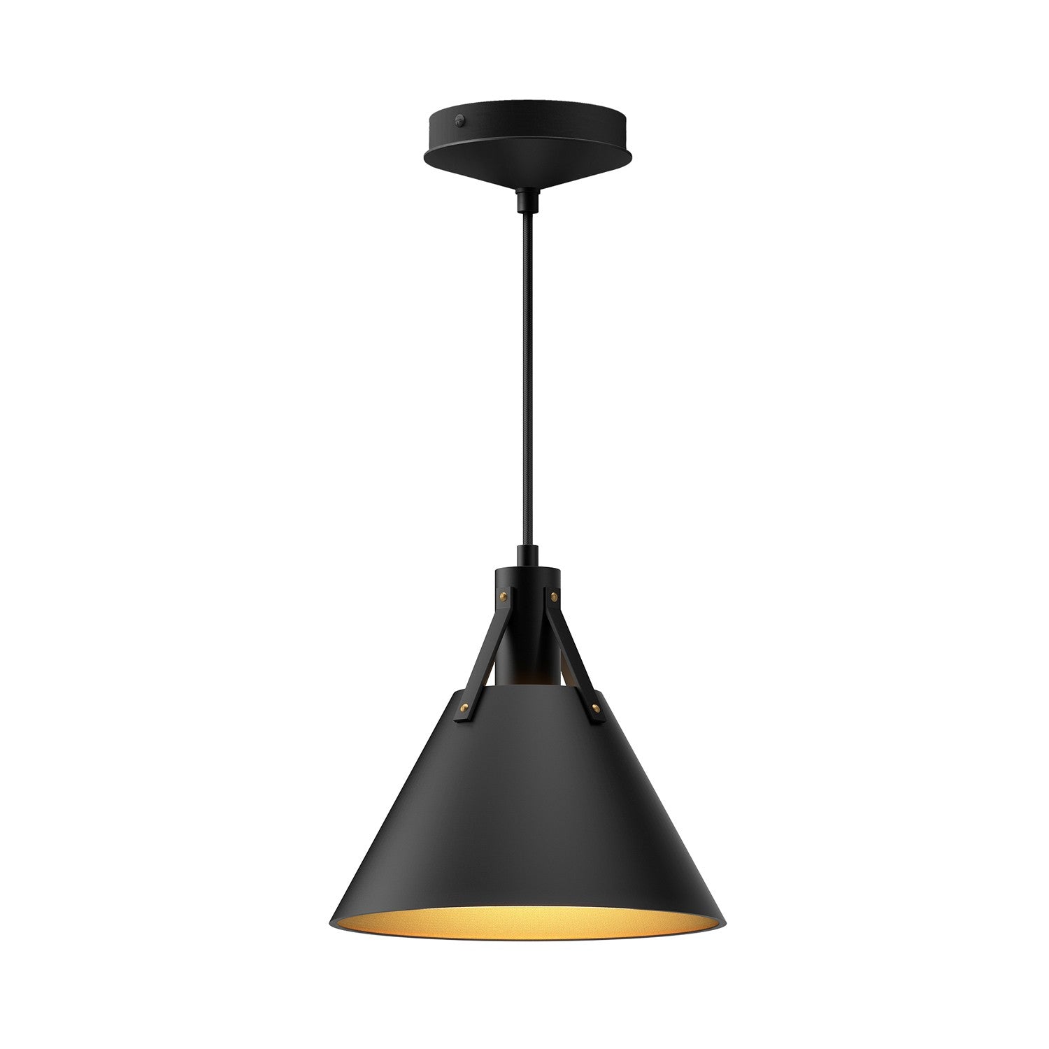 Alora - PD584510MB - One Light Pendant - Archer - Matte Black