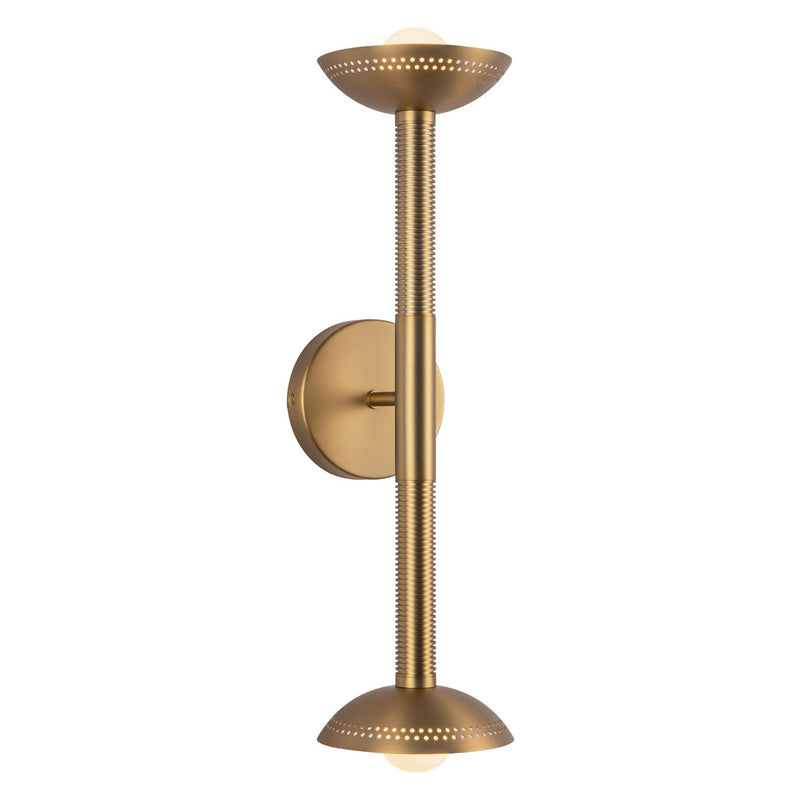 Alora - WV616223BGOP-UNV - LED Wall/Vanity - Arden - Brushed Gold/Opal Glass