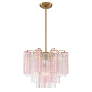 Crystorama - ADD-300-AG-SP - Four Light Mini Chandelier - Addis - Aged Brass