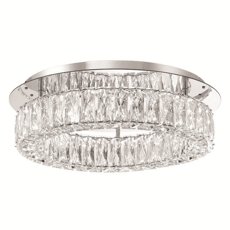 Crystorama - ED3551801CH - LED Flush Mount - Kinsley - Polished Chrome
