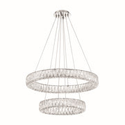 Crystorama - ED3562801CH - LED Chandelier - Kinsley - Polished Chrome